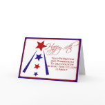 4th of July Card for Our Troops