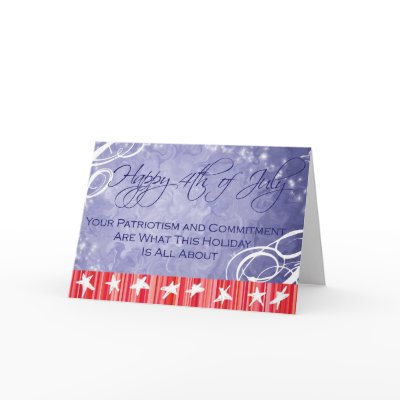 4th of July Card for Our Troops by NightSweatsDiva