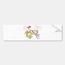 4th of July Celebration Bumper Stickers