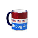 4th of July Celebration mugs by CookerBoy 4th of July Celebration mugs