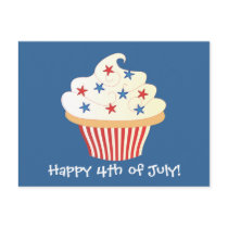 4th of July Cupcake postcards by candystore 4th of July Cupcake postcards