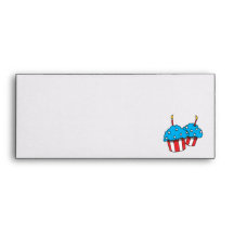 4th Of July Cupcakes Envelope
