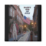 4th of July Elfreth's Alley Fridge Magnet