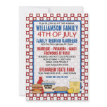 4th of July Family Reunion Invitation