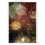 4th of July Fireworks Greeting Card