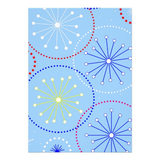 4th of July Fireworks Party Invitation
