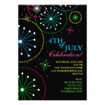 4th of July Fireworks Party Invitation
