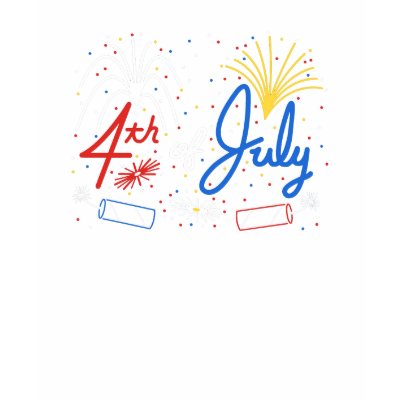 4th of July Fireworks t-shirt by patriotic_tshirts