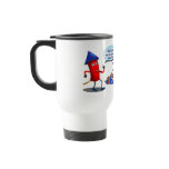 4th of July Fireworks Travel Mug