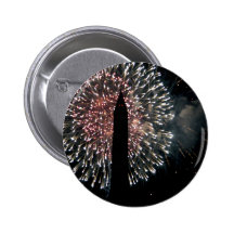 4th of July Fireworks Washington Monument Pin