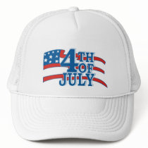 4TH OF July flag hats