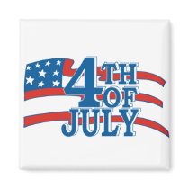 4TH OF July flag magnets by CaringHearts 4TH OF July flag magnets