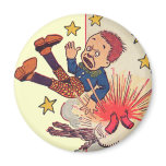 4th of July Gene Carr Illustration Magnets