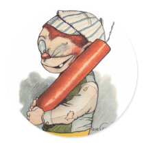 4th of July Gene Carr Illustration Stickers