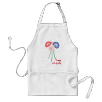 4th of July Gerberas aprons