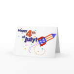 4th of July Greeting Card
