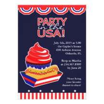 4th of July Invitation