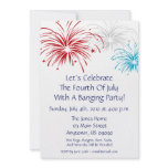 4th Of July Invitation (Star Spangled Fireworks)