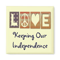 4th of July Magnet