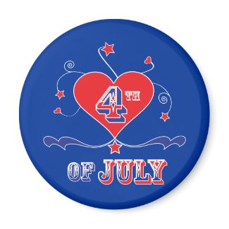 4th of July magnet
