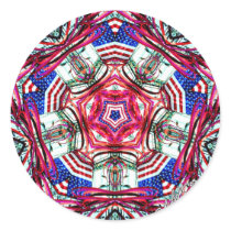 "4th of July" Mandala Stickers by Aquavel "4th of July" Mandala Stickers