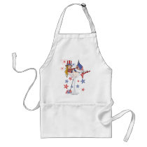 4th of July Martini Girl aprons