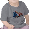 4th of July OBAMA Flag T-Shirts for Kids &  Adults