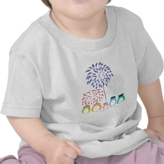 4th of July Owls Shirts