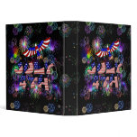 4th of July Party Vinyl Binder