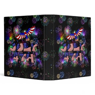 4th of July Party Binder 2 binder