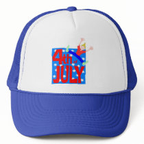 4th of July party guy Hat