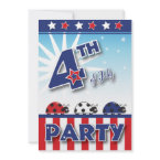 4th of July Party Invitation by lovescolor 4th of July Party Invitation by lovescolor