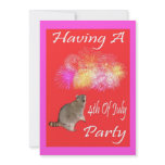 4th Of July Party Invitation