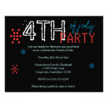 4th of July Party Invitation