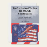 4th of July Party Invitations