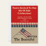 4th of July Party Invitations