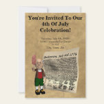 4th of July Party Invitations
