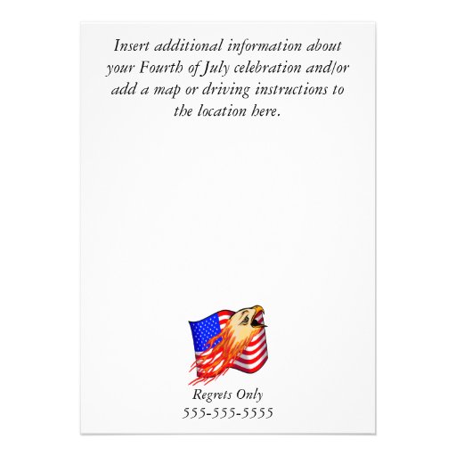 4th of July Party Invitations