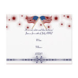 4th of July Patriotic US Flags and Stars Post Card