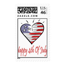 4th of july postage