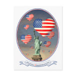 4th of July Postcard