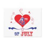 4th of July Postcard