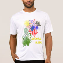 4th of July Redneck Aliens Shirt