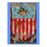4th of July Shield Post Cards