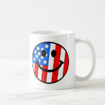 4th of July Smiley Coffee Mug