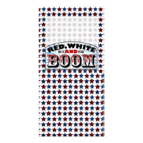 4th of July Template Photo Greeting Card