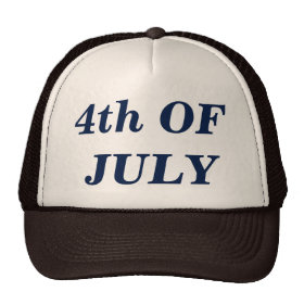 4th Of July Trucker Hat