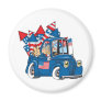4th of July Uncle Sam In Pickup