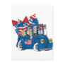 4th of July Uncle Sam In Pickup