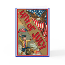 4th of July - Vintage Art cards
